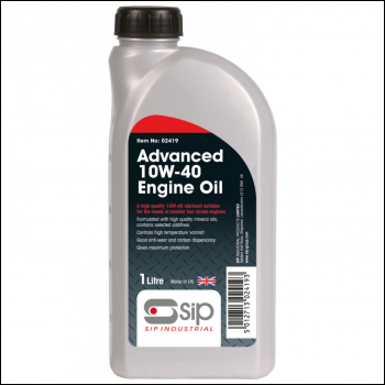 SIP 1ltr Advanced Engine Oil - Code 02419