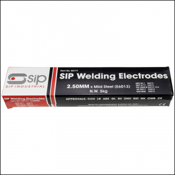SIP 5kg x 2.5mm Mild Steel Electrodes - Code 02777