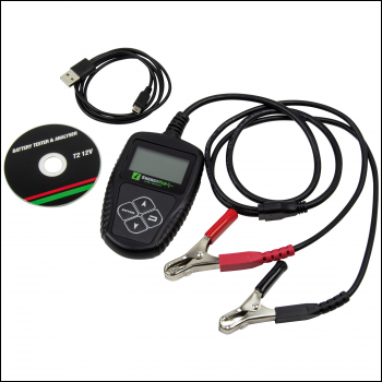 SIP T2 12v Battery Tester & System Analyzer - Code 03564