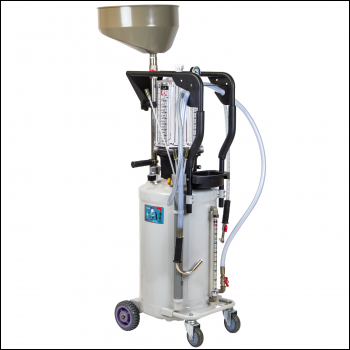 SIP 80ltr Suction Oil Drainer w/ Chamber - Code 03722