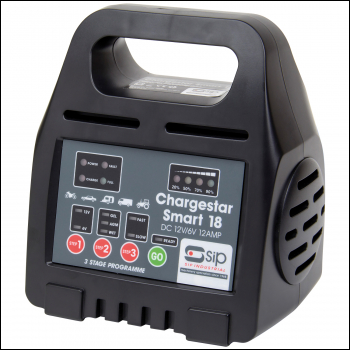 SIP Chargestar Smart 18 Battery Charger - Code 03981