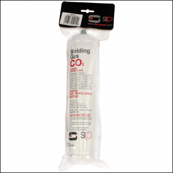 SIP 390g CO2 Disposable Gas Bottle with Display Pack - Code 04015