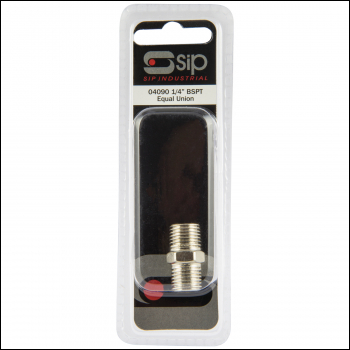 SIP 1/4 inch  x 1/4 inch  Equal Union Adaptor Pack - Code 04090