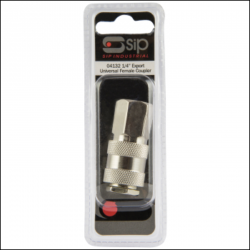 SIP 1/4 inch  Export Universal Female Coupler - Code 04132