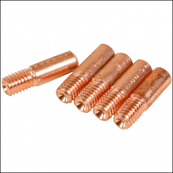 SIP 5x 0.8mm M6 MIG Welding Tip Pack - Code 04144