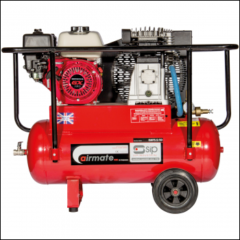 SIP ISHP5.5/50 Industrial Petrol Compressor - Code 04444