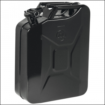 SIP 20ltr Black Steel Fuel Can - Code 04571