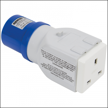 SIP 230v 13A/16A Socket Adaptor - Code 04592