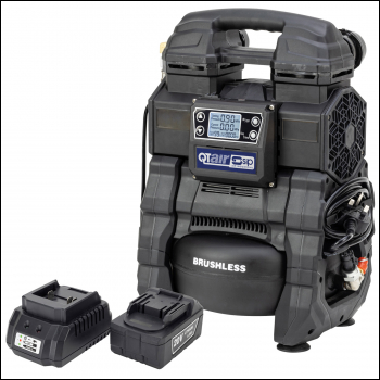SIP QT Battery & Mains Oilless Compressor - Code 05313