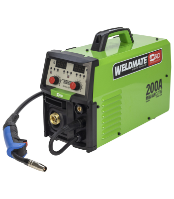 SIP WELDMATE AUTOPLUS 200A MIG/ARC/TIG Synergic Welder - Code 05740