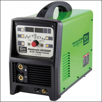 SIP HG2500P AC/DC TIG/ARC Inverter Welder - Code 05770
