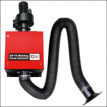 SIP FX-WM Professional Wall-Mounted Welding Fume Extractor (2x Arms) - Code 05812