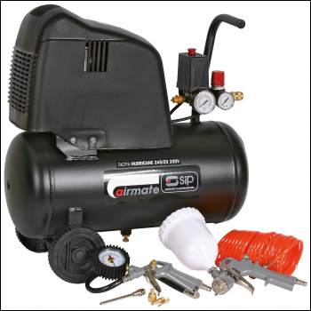 SIP 245/25 Direct Drive Compressor - Code 06296