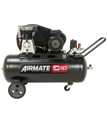 SIP BD 3hp 100ltr Belt Drive Compressor - Code 06458