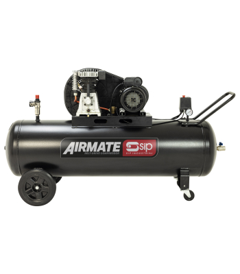 SIP BD 3hp 200ltr Belt Drive Compressor - Code 06477