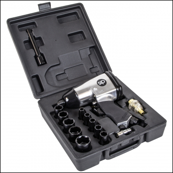 SIP 1/2 inch  17pc Air Impact Wrench Kit - Code 06792
