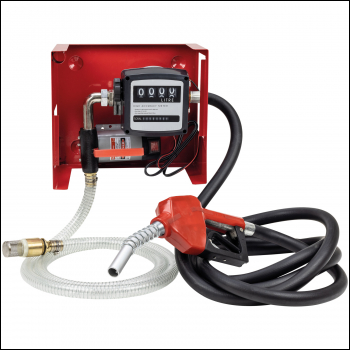 SIP 12v Diesel Transfer Pump with Fuel Meter - Code 06805