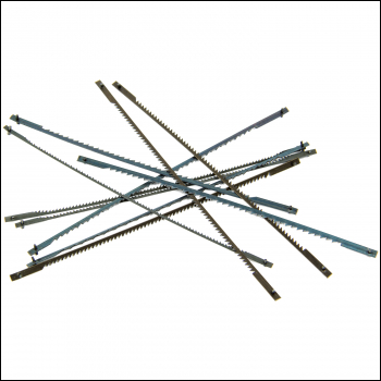 SIP 10pc Assorted Scroll Saw Blades - Code 06849