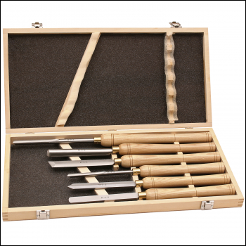 SIP 6pc Wood Lathe Chisel Set - Code 06857