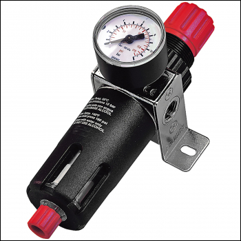 SIP 1/4 inch  Filter Regulator with Gauge - Code 07526