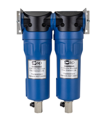 SIP Compressor Particulate & Oil Filtration System - Code 08299