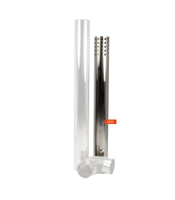 SIP FIREBALL IDX 900mm Flue End (for 09236A, 09241A) - Code 09261