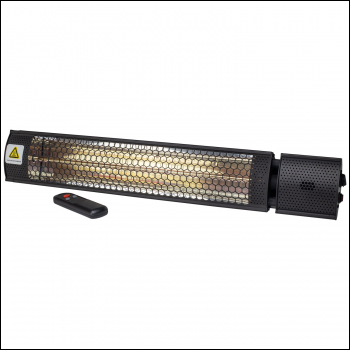 SIP Universal Halogen Heater with Remote Control - Code 09586