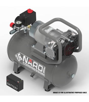 NARDI ESPRIT 3 12v 600w 15ltr Compressor - Code ESP1560012