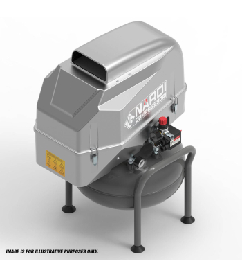 NARDI EXTREME 2 0.75HP 25ltr Silenced Compressor - Code EXTS250754