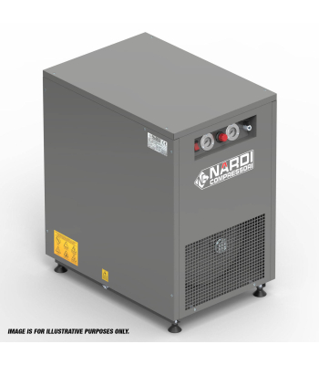 NARDI EXTREME 2.00HP 2-POLE 50ltr Super Silenced Compressor - Code EXTSS50202