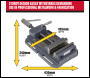 SIP 5.5 inch  Quick Lock Machine Vice - Code 01730