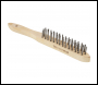 SIP 4-Row Stainless Steel Wire Brush - Code 04169