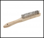 SIP 3-Row Stainless Steel Wire Brush - Code 04171