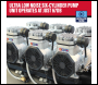 SIP QT AIR DD 4.5hp 200ltr Ultra Low Noise Compressor & Hose Reel Package - Code 05498AHR15