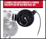SIP QT AIR DD 4.5hp 200ltr Ultra Low Noise Compressor & Hose Reel Package - Code 05498AHR15