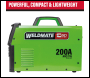 SIP WELDMATE PRO 200A DV ARC/TIG Inverter Welder - Code 05691