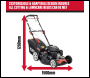 SIP HONDA-Powered 56cm Self-Propelled Petrol Lawnmower - Code 08228