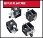 SIP 4pc Adjustable Offset Butt Welding Clamps - Code 09533