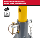 WINNTEC® 6 TON Pin Jack Stands - Code 09849