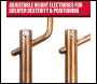 SIP Spot Welder 120mm Arms with Swan Neck Electrodes (20mm) - Code 25411