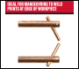 SIP Spot Welder 120mm Arms with Offset Electrodes (20mm) - Code 25412