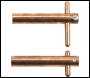 SIP Spot Welder 120mm Arms with Straight Electrodes (20mm) - Code 25413