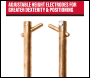 SIP Spot Welder 350mm Restricted Access Arms with Offset Electrodes (16mm) - Code 25415