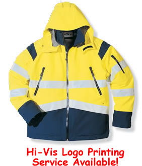 gore tex high visibility jacket