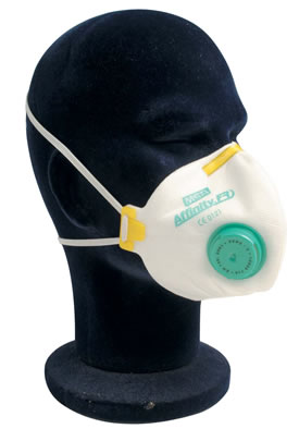 MSA Affinity Disposable Dustmasks FR-V FFP2 D (Yellow) (per 15)