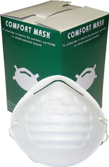 Non Toxic Comfort Dust Masks (per 50)