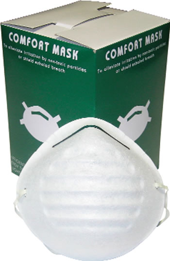 Non Toxic Comfort Dust Masks (per 50)