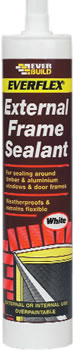 Everbuild External Frame Sealant 310ml White (per 12)