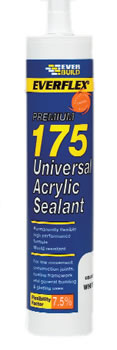 Everbuild 175 Universal Acrylic Sealant 310ml (per 25)