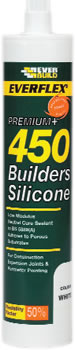 Everbuild 450 Builders Silicone 310ml (each)